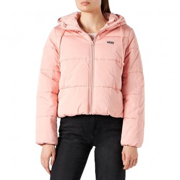 Vans Women’s Pink Hooded Jacket: Easy Layering Style