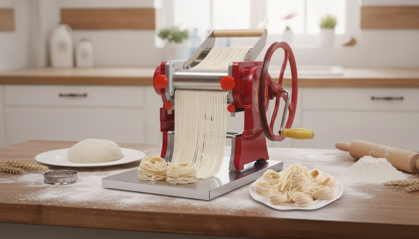 Manual Dumpling Wrapper & Noodle Machine: Even Sheets Fast