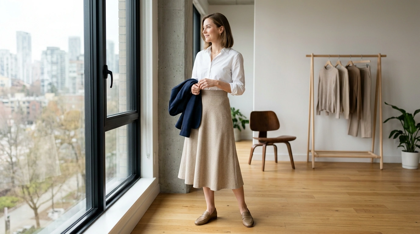 Elegant A-Line Skirt Styling: Fit, Outfits & Care Tips