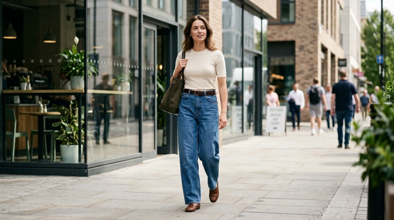 High-Waist Wide-Leg Denim: Fit, Styling & Care Guide