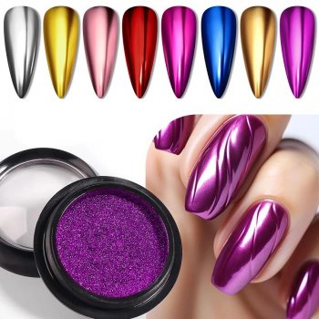 Chrome Mirror Nail Powder: Mirror Shine That Lasts